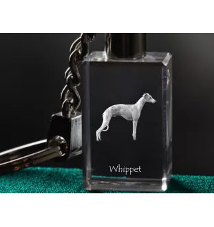 Whippet brelok kryształowy z psem Art-Dog