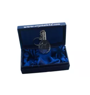 Whippet brelok do kluczy owalny z psem Art-Dog