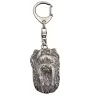 Yorkshire Terrier, Yorkie II - Silver-plated key ring with dog, handbag decoration, backpack pendant by Art-Dog brand