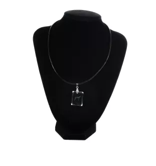 Whippet - Crystal dog pendant, photo necklace, unique jewellery by Art-Dog