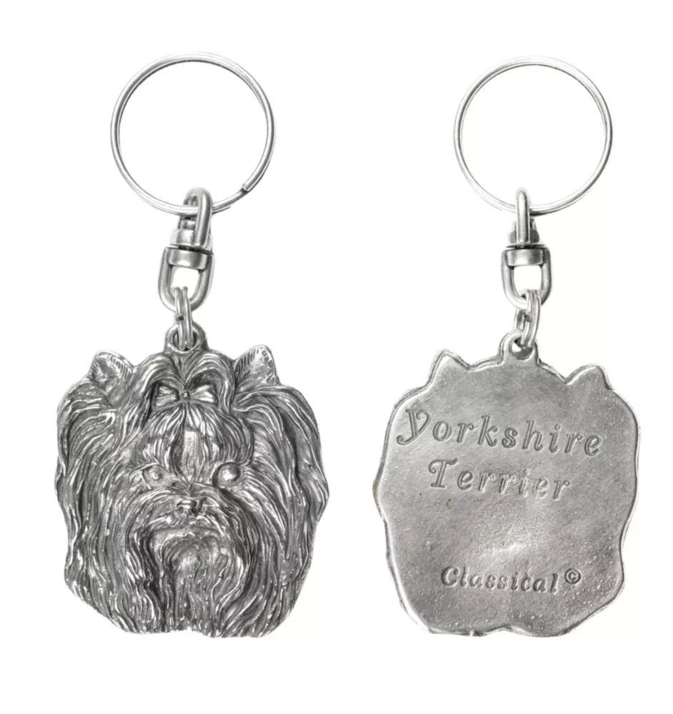Yorkshire Terrier brelok do kluczy posrebrzany Art-Dog