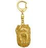 Yorkshire Terrier, Yorkie II - Gilded key ring with dog, handbag decoration, luxury accessory by Art-Dog brand