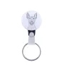 Xoloitzcuintle, Mexican Hairless Dog, Xoloitzquintle - keychain with a dog portrait, pendant with the brand's own Art-Dog graphics