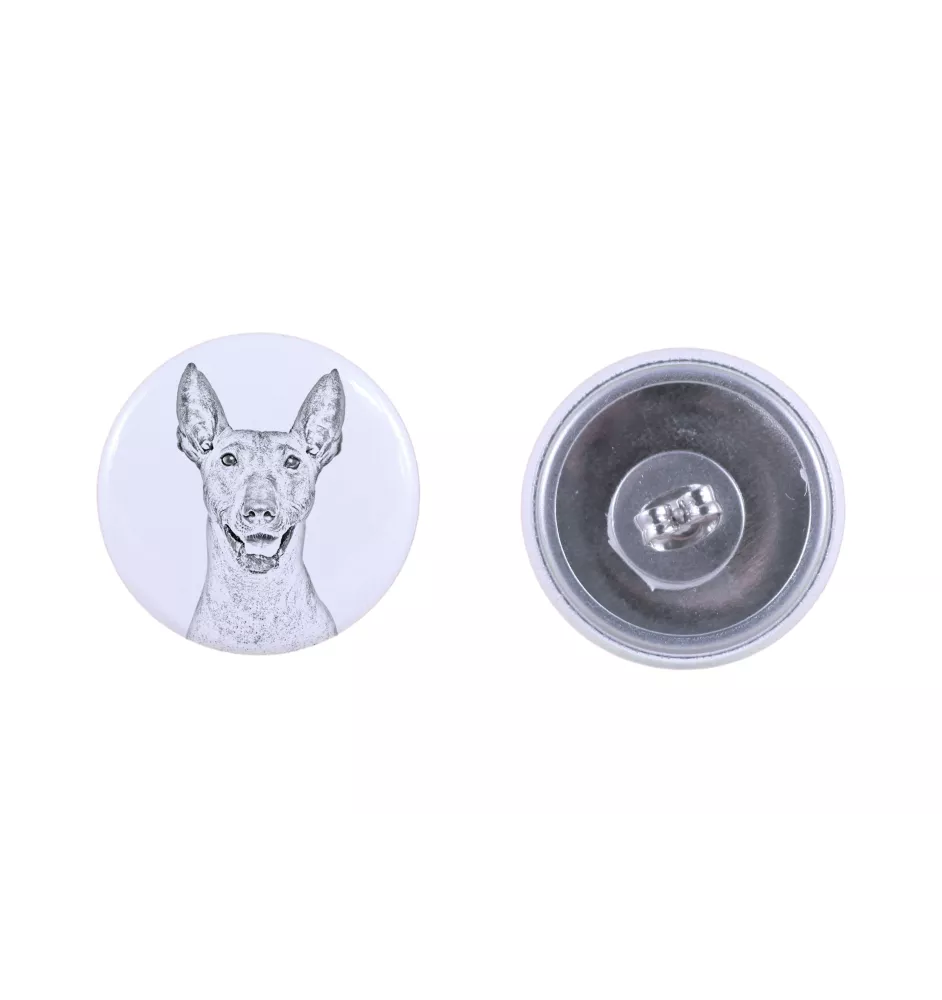 Nagi pies meksykański kolczyki z psem mały Art-Dog