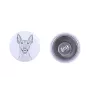 Xoloitzcuintle, Xolo, Chien nu mexicain, Chien nu du Mexique - boucles d'oreilles uniques avec un chien, votre animal de compagnie sur un porte-clés, marque propre Art-Dog