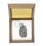 Yorkshire Terrier, Yorkie III - Silver-plated pendant with a dog in a decorative box, handbag decoration, backpack pendant by Art-Dog brand