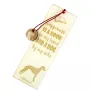 Whippet - dog bookmark, personalized bookmark, dog gadget for Art-Dog brand readers