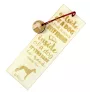Whippet - dog bookmark, personalized bookmark, gift for bookworm from Art-Dog brand