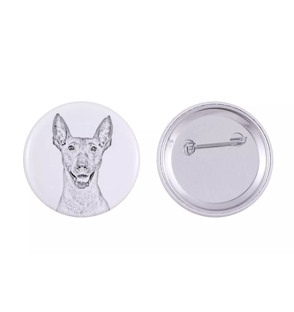 Xoloitzcuintle, Xolo, Chien nu mexicain, Chien nu du Mexique - badge avec votre chien, ajoutez votre propre photo, marque Art-Dog