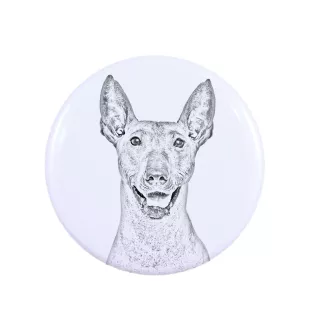 Xoloitzcuintle, Xolo, Chien nu mexicain, Chien nu du Mexique - badge avec votre chien, ajoutez votre propre photo, marque Art-Dog