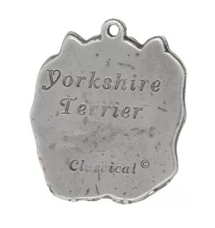 Yorkshire Terrier, Yorkie I - Dog necklace, unique jewellery for the dog fan, unique adder pendant by Art-Dog brand