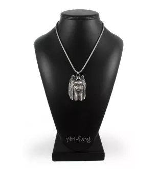 Yorkshire Terrier, Terrier Du Yorkshire, York II - Collier pour chien, bijoux uniques pour les fans de chiens, pendentif vipère unique de la marque Art-Dog