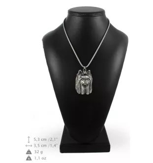 Yorkshire Terrier, Yorkie II - Dog necklace, unique jewellery for the dog fan, unique adder pendant by Art-Dog brand