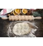 Xoloitzcuintle, Mexican Hairless Dog, Xoloitzquintle - rolling pin for dough with a dog, patterned rolling pin for ceramics, a gift for a cook from the Art-Dog brand