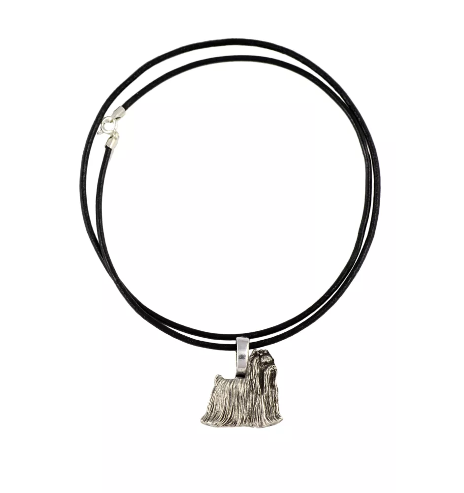 Yorkshire Terrier, Yorkie - Dog necklace, silver-plated pendant for the dog lover, subtle jewellery by Art-Dog