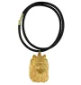 Yorkshire Terrier III - Hundehalsband in Geschenkbox, vergoldeter Anhänger für Hundefans, auffälliger Schmuck von Art-Dog