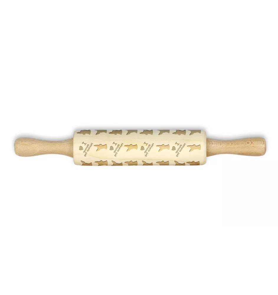 Nagi pies meksykański wałek z głową psa mały Art-Dog