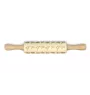 Xoloitzcuintle, Mexican Hairless Dog, Xoloitzquintle - small rolling pin with a dog pattern, a rolling pin for children's dough, decorating ceramic clay by Art-Dog brand