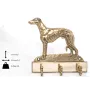 Whippet wieszak z mosiądzu Art-Dog