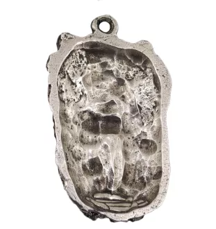 Yorkshire Terrier, Yorkie II - Dog necklace in gift box, silver-plated locket for dog fan, striking pendant by Art-Dog brand