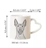 Xoloitzcuintle, Xolo, Chien nu mexicain, Chien nu du Mexique - tasse avec chien, une tasse adorable avec une anse en forme de cœur, un cadeau universel de la marque Art-Dog