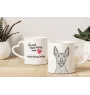 Xoloitzcuintle, Xolo, Chien nu mexicain, Chien nu du Mexique - tasse avec chien, une tasse adorable avec une anse en forme de cœur, un cadeau universel de la marque Art-Dog