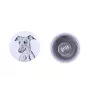 Whippet, Kleiner Englischer Windhund - einzigartige Hund-Ohrringe, Ihr Haustier als Schlüsselanhänger, Eigenmarke Art-Dog