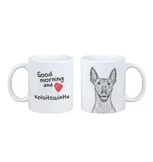 Xoloitzcuintle, Xolo, Chien nu mexicain, Chien nu du Mexique - tasse avec chien, tasse avec photo, cadeau personnalisé de la marque Art-Dog