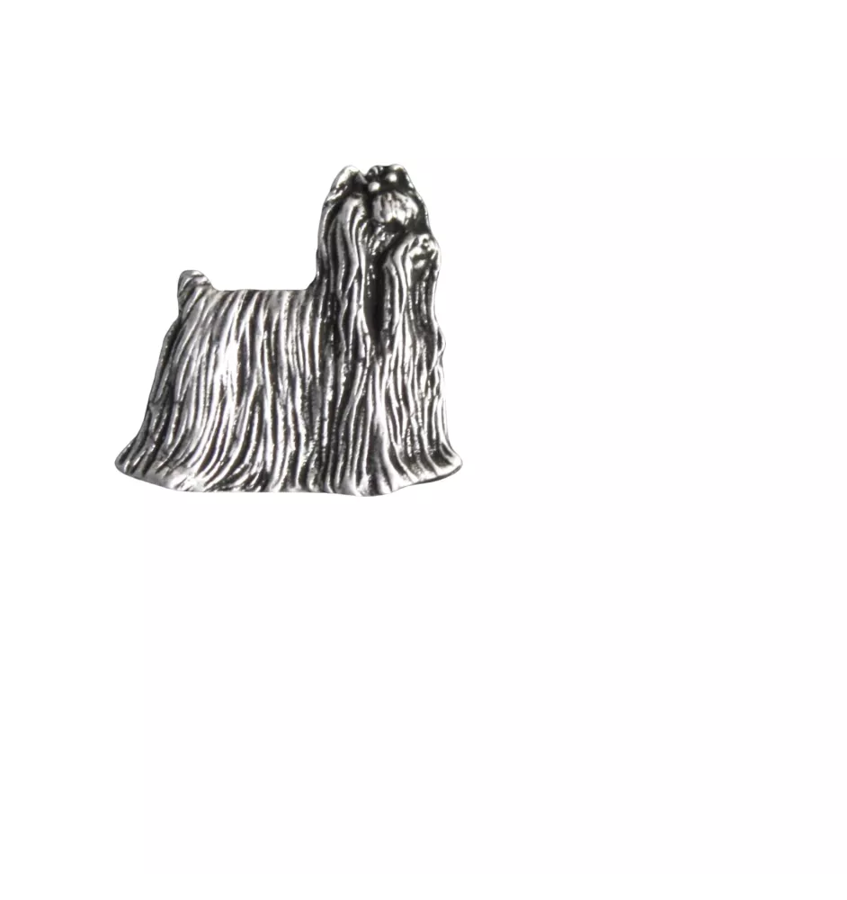 Yorkshire Terrier, Yorkie - Dog brooch in a gift box, elegant pin, lapel pin for Art-Dog brand jacket