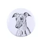 Whippet, Kleiner Englischer Windhund - Damen Schmuck mit dem Bild eines Hundes, handgefertigtes Produkt, Möglichkeit, Ihr eigenes Foto hinzuzufügen, Marke Art-Dog