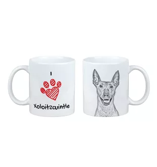 Mexikanischer Nackthund, Xoloitzcuintle, Xolo, Tepeizeuintli - Tasse mit Hund, entzückende Tasse mit Grafik, Geschenk mit Ihrem Foto von der Marke Art-Dog