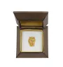 Yorkshire Terrier, Yorkie I - Dog brooch in decorative box, elegant gold-plated pin, Art-Dog brand jacket pin