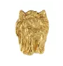Yorkshire Terrier I - Hundebrosche in dekorativer Box, elegante vergoldete Anstecknadel, Jackenbrosche der Marke Art-Dog