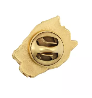 Yorkshire Terrier, Yorkie I - gold-plated pin brooch, elegant dog ornament, unique pin by Art-Dog brand