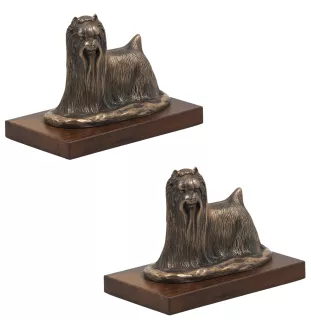 Yorkshire Terrier, Terrier Du Yorkshire, York - statue de chien, figurine pour bureau, trophée pour exposition canine par la marque Art-Dog