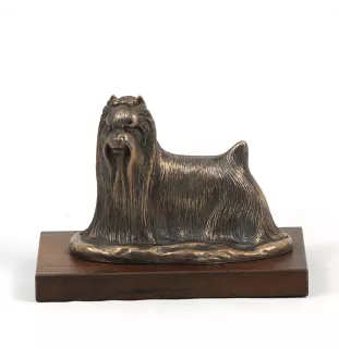 Yorkshire Terrier - Hundestatue, Figur für Büro, Trophäe für Hundeausstellung von Art-Dog brand