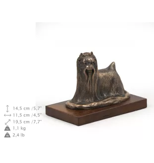 Yorkshire Terrier - Hundestatue, Figur für Büro, Trophäe für Hundeausstellung von Art-Dog brand