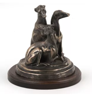 Whippet - dog figurine, dog silhouette figurine, trophy for Art-Dog dog show exhibition