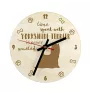 Yorkshire Terrier, Terrier Du Yorkshire, York - horloge avec chien, horloge en bois avec gravure, horloge personnalisée par Art-Dog
