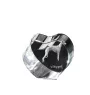 Whippet - a photo of a dog in crystal, crystal heart, unique photo frame from the Art-Dog brand