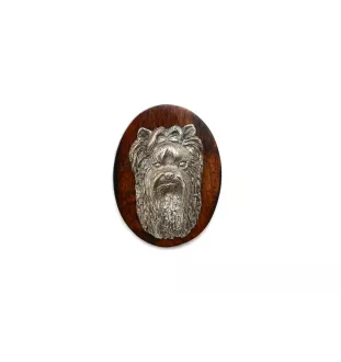 Yorkshire Terrier, Yorkie II - Dog show brooch, starter number clip, dog pin by Art-Dog