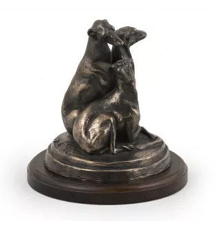 Whippet statuetka na jasnym kamieniu Art-Dog