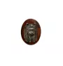 Yorkshire Terrier - Hundeausstellungsbrosche, Startnummernclip, Hundeanstecker von Art-Dog