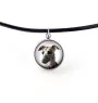 Whippet, Kleiner Englischer Windhund - Schmuck mit Ihrem Foto-Box, Halskette und Ohrringe-Set, personalisierte Produkte der Marke Art-Dog.