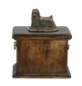 Yorkshire Terrier, Terrier Du Yorkshire, York - une urne pour les cendres d'un chien, une urne avec une statuette, une urne élégante de style classique de la marque Art-Dog