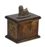 Yorkshire Terrier, Terrier Du Yorkshire, York - une urne pour les cendres d'un chien, une urne avec une statuette, une urne élégante de style classique de la marque Art-Dog