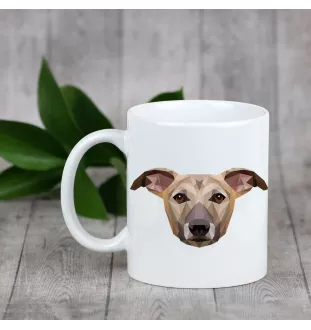 Whippet kubek geometryczny Art-Dog