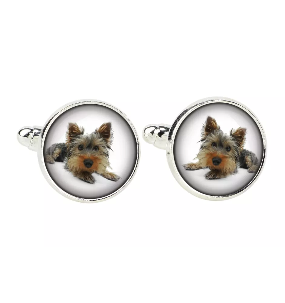Yorkshire Terrier, Yorkie - cufflinks, a shirt accessory, a shirt pendant from the Art-Dog brand