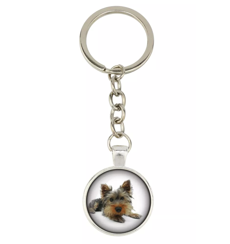 Yorkshire Terrier, Yorkie - keychain with your photo, key decoration, bag pendant from Art-Dog brand