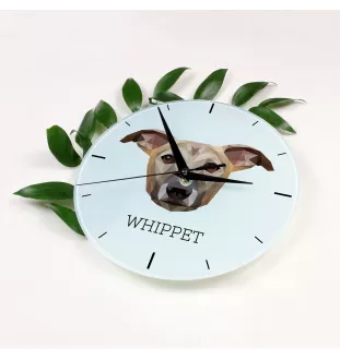 Whippet zegar geometryczny Art-Dog